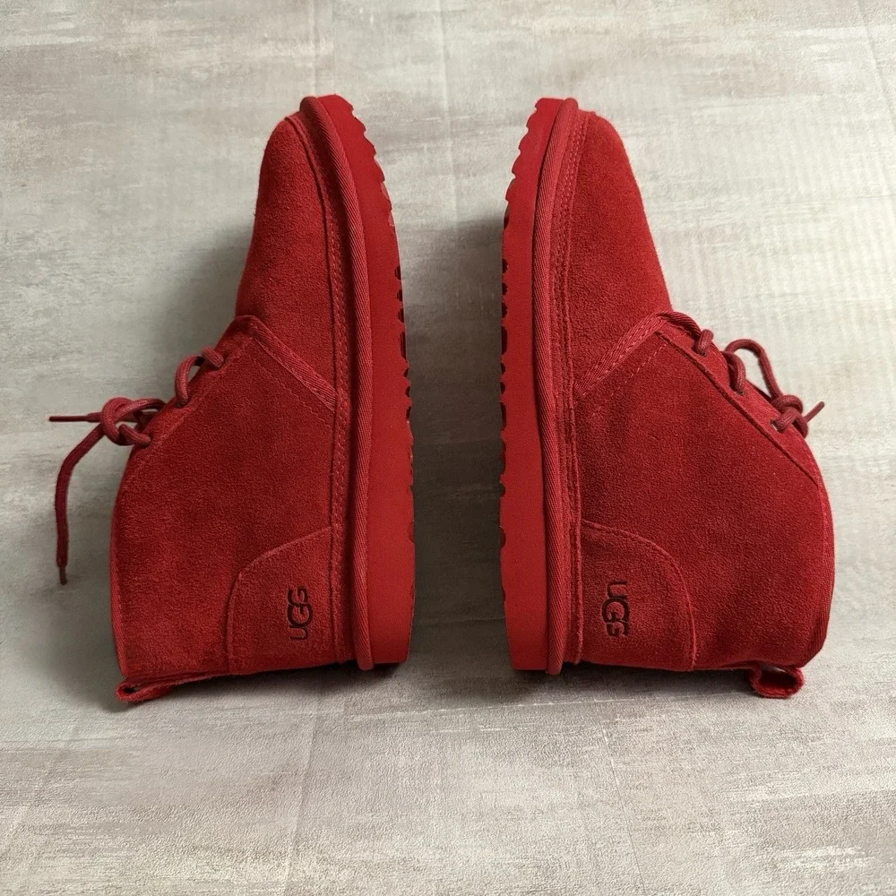 UGG NEUMEL II Boots Samba Red 1017320K Brand‎ New Size 6 / 7.5